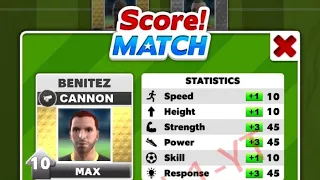 SCORE! MATCH NEW GOLDEN PLAYER “ BENITEZ - CANNON “ FULL ANALYSIS