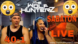 Sabaton 40-1 (live at Woodstock Festival 2012) The Wolf HunterZ Reactions