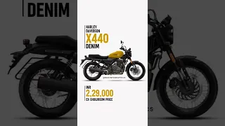 Harley-Davidson X440 Denim Model Price in India 🇮🇳