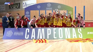 Resum Catalunya Infantil femenina - Galícia. Final Campionat d'Espanya FS