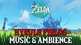 Relaxing Hyrule Fields | Zelda Tears of the Kingdom Music and Ambience