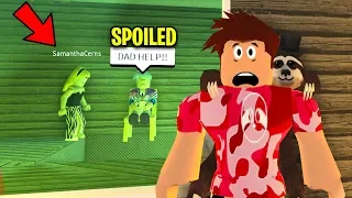 My SPOILED CHILD Got Kidnapped.. I Had To Save Him! (Roblox)