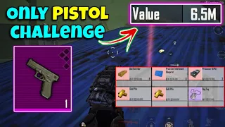 Only Pistol challenge | My new World Record with only PISTOL | Metro Royale