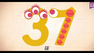 Let's learning and fun number : 36 - 40 Endless Numbers 123