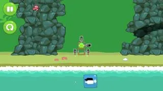 Bad Piggies Ground Hog Day 3 star Walkthrough 1-15 level