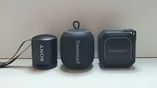 Sony Xb13 Vs Tronsmart T7 Mini/Groove 2 (Max Volume Outdoor Test)