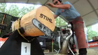 STIHL TIMBERSPORTS® Mid-Atlantic Pro Qualifier 2012 - Hot Saw