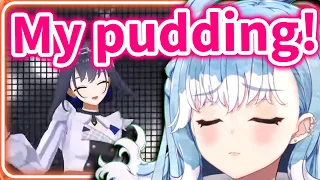 Kobo got Too Excited when She Sees 3D Idol Kronii and Spilled her Pudding 【HololiveID】