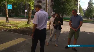 19 08 22 Приёмка тротуаров в Северодвинске