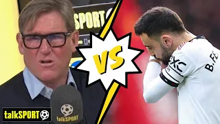 "I DON'T LIKE FERNANDES AS A FOOTBALLER!" 😡 Simon Jordan BLASTS Bruno Fernandes' Man Utd Leadership!