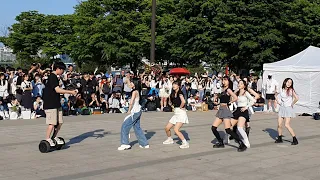 [STREET ARTIST] ARTBEAT. LONG TIME NO SEE. YEOEUIDO BUSKING & FILMING. 240519.