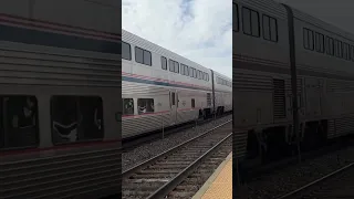 A Very Long 21 Hour 49 Minute Delayed Amtrak Southwest Chief #4 At LaGrange Road On 2/24/23