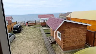 База отдыха Медведь на Байкале из дерева