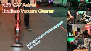 AEG QX7 Animal Cordless Vacuum Cleaner review by Benson Chik AEG what?