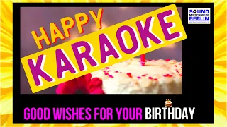 Good Wishes For Your Birthday Lyrics VIDEO KARAOKE Version ❤️new “Happy Birthday” Song