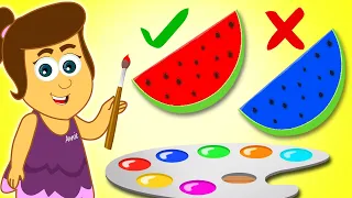 Phalo Me Sahi Rang Bharo + More Learning Videos For Kids | Annie Aur Ben