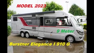 Grootste Camper van Burstner de Elegance I 900 G Model 2023, een luxe familie camper voor 4 personen