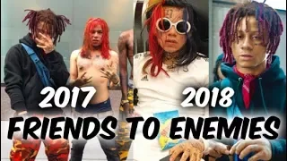 The History of 6ix9ine & Trippie Redds Beef (Friends To Enemies)