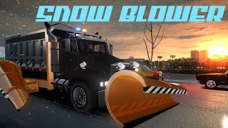 GTA 4 Snow Blower Rampage ("Winter is Coming")