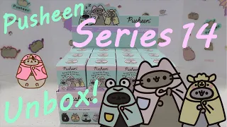 🦄 Pusheen Series 14 Warm and Cozy Surprise Blind Unboxing!