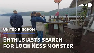 Enthusiasts gather in Loch Ness for the biggest Nessie search in 50 years | AFP