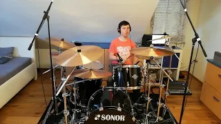 AC/DC - Up To My Neck In You (Stiff Upper Lipp Live 2001 Munich) Drum Cover - Phil Rudd