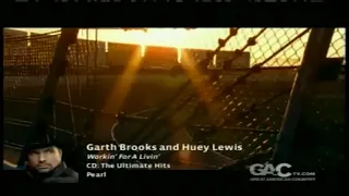 Huey Lewis and Garth Brooks