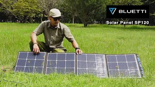 Bluetti Sp120 Solar Panel | พลังงานแสงอาทิตย์สำหรับสายแคมป์