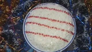 Салат "Бусы на снегу" - очень вкусный  салатик."Beads in the Snow" salad - a delicious salad.