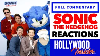Full Commentary - 'SONIC THE HEDGEHOG' Reactions with Jim Carrey, James Marsden