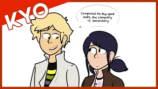 Why Adrien Hangs Out With Marinette (Hilarious Miraculous Ladybug Comic Dub)