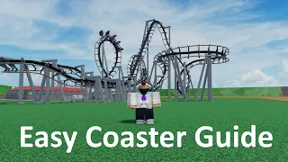 Easy Roller Coaster Guide - Theme Park Tycoon 2 EP4 - Roblox