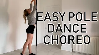 EASY Contemporary Pole Dance Choreography