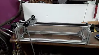 Inverted pendulum: Test #0 - Mechanism and motor trial