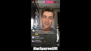 Алексей Воробьев Прямой эфир Instagram со съемочной площадки #UnRealTV Ванкувер Канада 23.03.2017