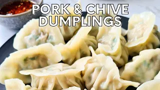 Pork and Chive Dumplings