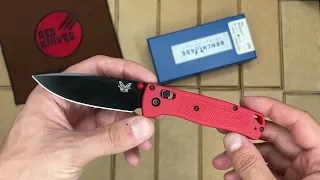 Benchmade 535 Bugout RED реплика - обзор!