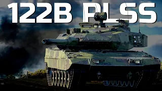 ШВЕДСКИЙ ОМОНОВЕЦ. Обзор геймплея шведского ОБТ "Strv 122B PLSS" в War Thunder.