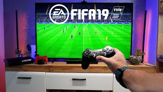 FIFA 19 Legacy Edition PS3 Slim POV Gameplay Test, Graphics