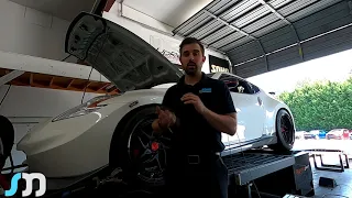 646 whp Stillen Supercharged with Air to Air (A2A) Upgrade on a Stock Motor Nissan 370z