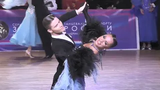 Slow Foxtrot = Sergey Saushev & Kira Tkacheva = Stars Of Russia Ballroom = Lights of Moscow 2023