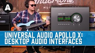 The Brand New Universal Audio Apollo x4 Interface Feat The Andertons Band