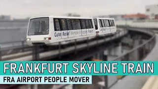 Frankfurt Skyline airport people mover | Bombardier CX-100 automated trains