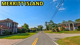 Merritt Island Florida Driving Through