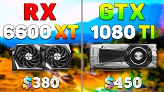 RX 6600 XT 8GB vs GTX 1080 Ti 11GB | PC Gameplay Benchmark Tested