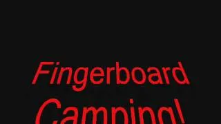 Fingerboard Camping Nacho_Skater!