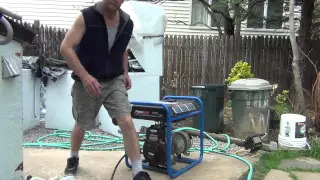 How to run generator on natural gas without carburetor and conversion kit.