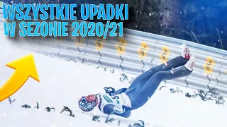 Wszystkie UPADKI w SEZONIE 2020/2021 w SKOKACH NARCIARSKICH!