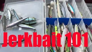 How to fish a Jerkbait - For the Beginner