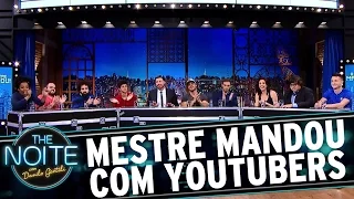 Mestre Mandou com Brogui, Victor Meyniel, Léo Stronda, Taty Ferreira e Fred | The Noite (17/05/17)